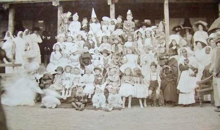 Children's Fancy Dress Dance at Nedou's Hotel, Gulmarg, Kashmir 1911