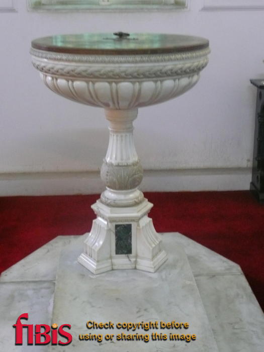 Font, St Marks Cathedral, Bangalore.