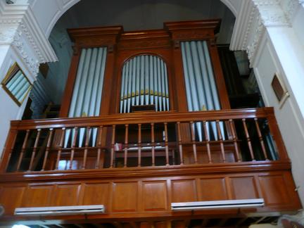 Organ, St Marks Cathedral, Bangalore.