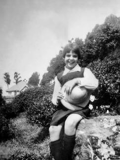 Eyleen Cronan at St Helens, Kurseong in 1928