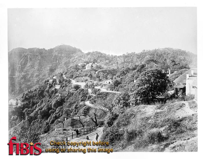 1890 approx Road and village in the mountains.jpg