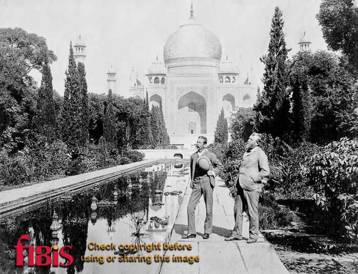 After 1886 Agra - CSJ at Taj Mahal.jpg