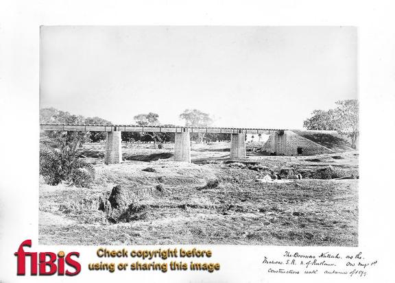 1879 Autumn Bridge north of Ratlam