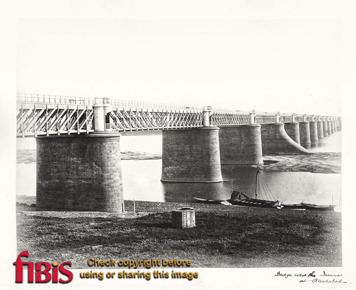 1879 Naini Bridge at Allahabad