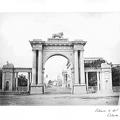 1879 Calcutta Entrance to Govt House