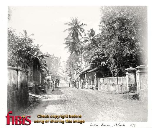 1879 Colombo bazaar