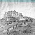 View of Bharatpur Fort (?)