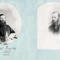 Potraits Capt Baylay & Charle Giles 1868