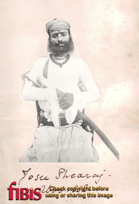 Portrait of Josee Shearaj, Aboo 1868
