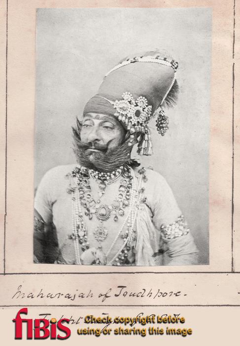 Portrait Maharajah Tukht Singh