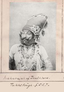 Portrait Maharajah Tukht Singh