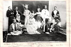 Group portrait - amateur theatricals