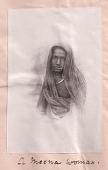 Portrait of a Meena Woman