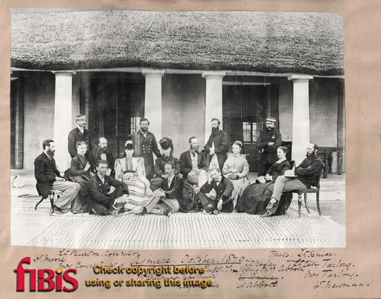 Group photograph Ajmere 1870