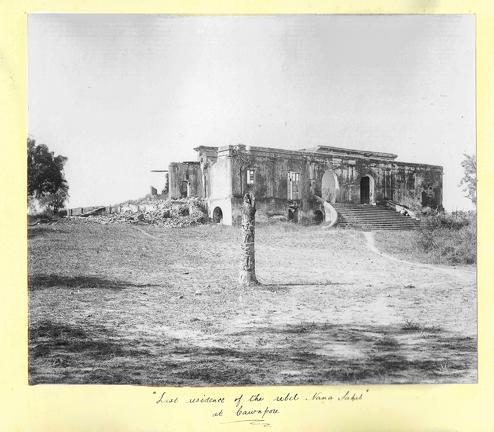 Last residence of the rebel Nana Sahib at Cawnpore