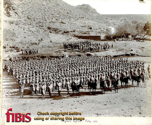 JarrettRedAlbum001 Khyber Rifles Feby. 1912
