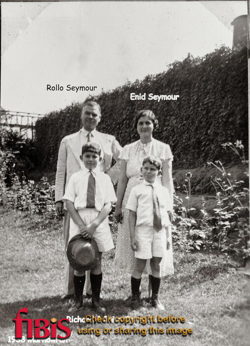 FA2 Rollo   Enid Seymour with Richard   Brian Seymour, Marhowrah 