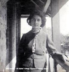 FA6 1940 Doreen - All Saints  College Teachers Training Course