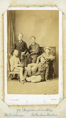 79th Highlanders 1864 Lt Methmen, Lt Gordon Forbes