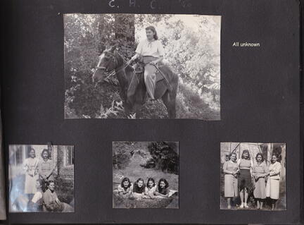 FA6 15 1940 CHC probably Naini Tal All Saints unknown people