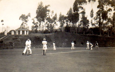 Cricket match at St Joseph's College Coonoor 1936