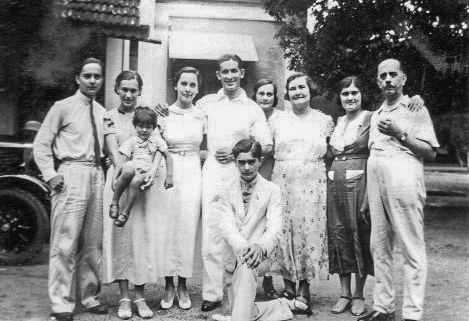 Everett Family group Madras 1936